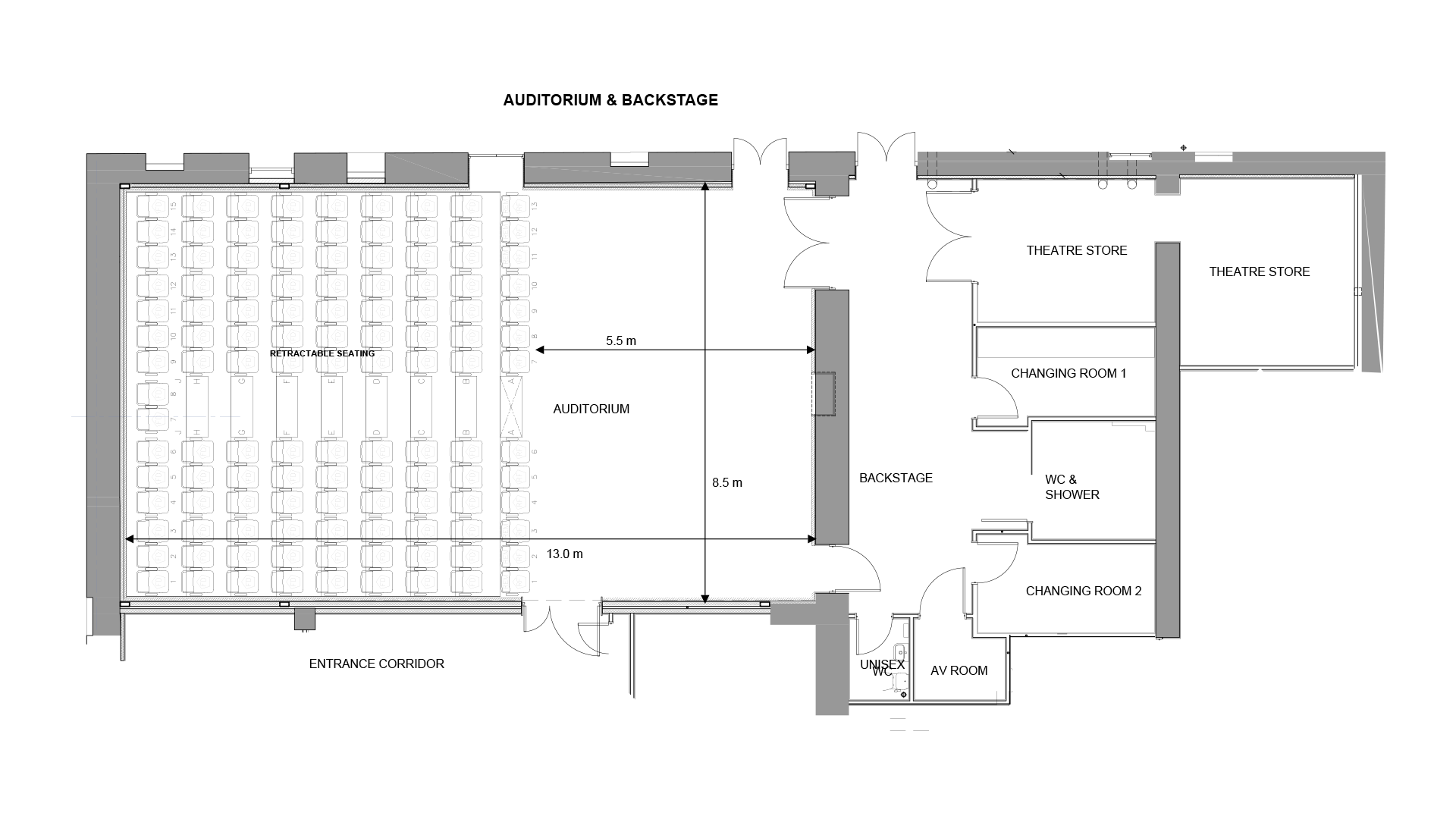 Auditorium Seating Plan