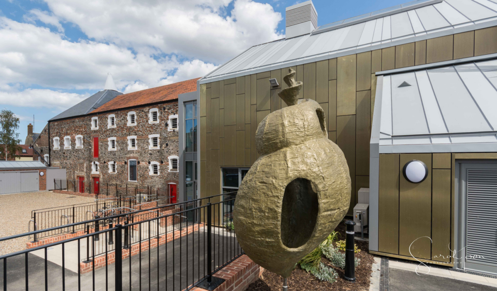 Wells Malting Exterior Sculpture